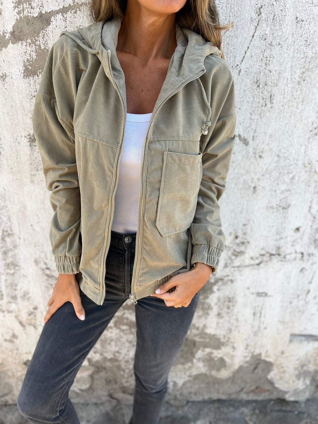 Veste Velours – Chic Décontracté