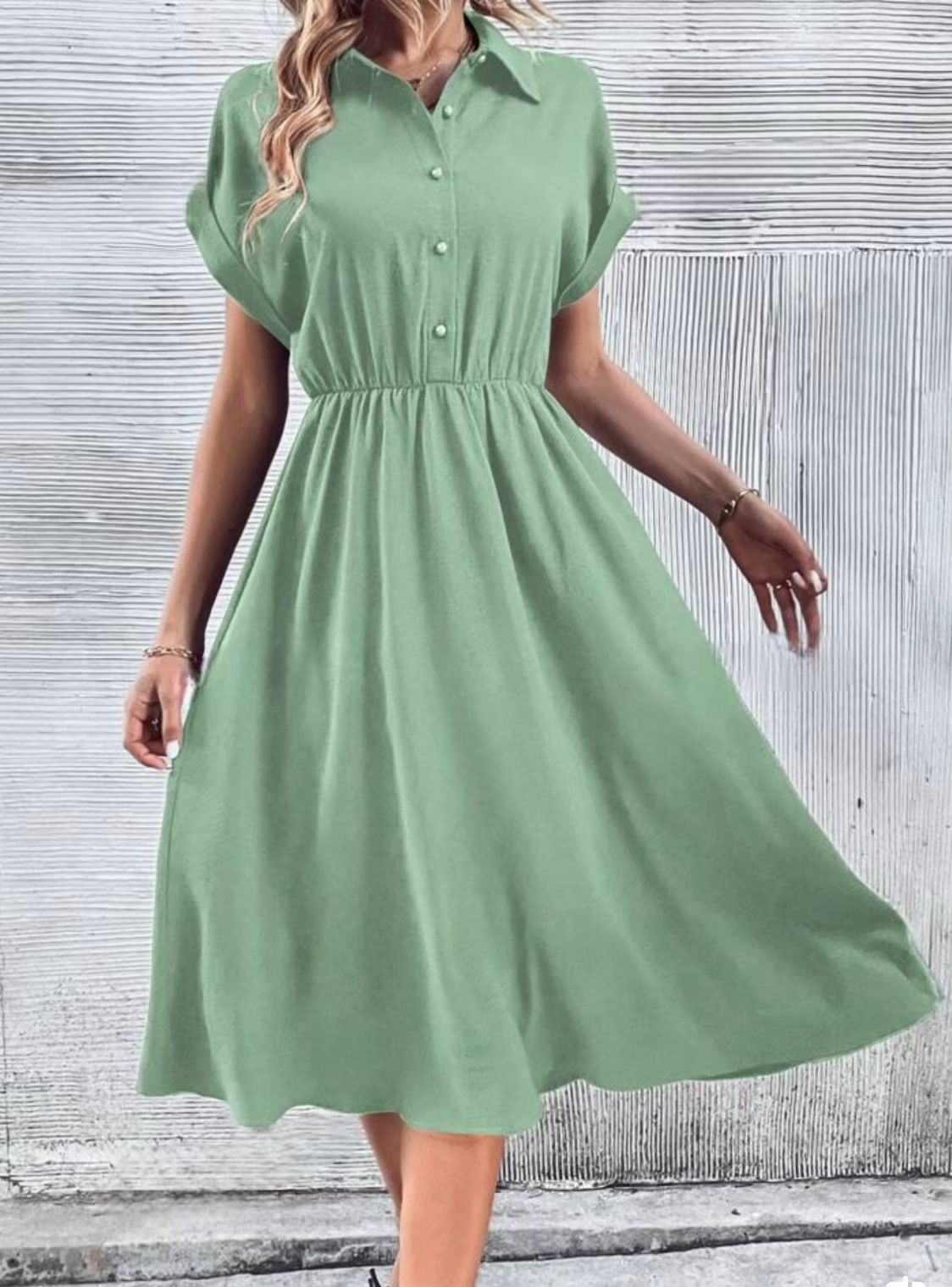 Robe Élégante en Coton – Confort et Style