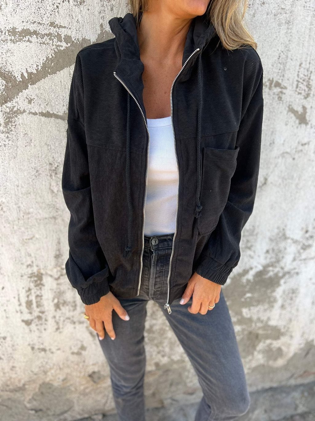 Veste Velours – Chic Décontracté