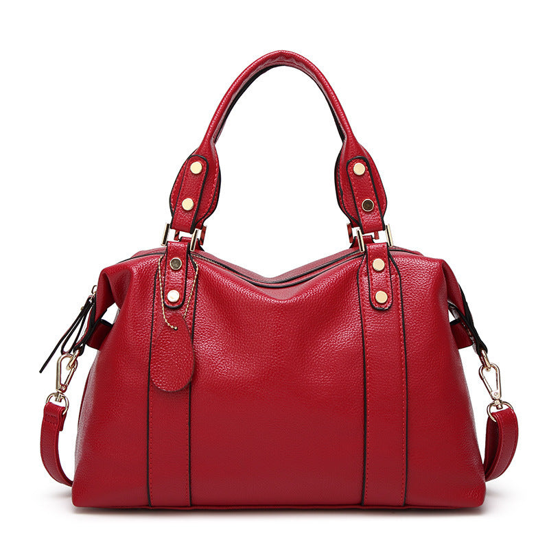 Sac en Cuir PU avec Motif Lychee