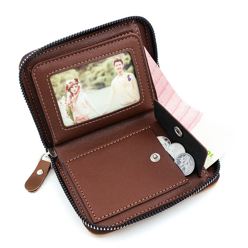 Portefeuille Luxe en Cuir Synthétique