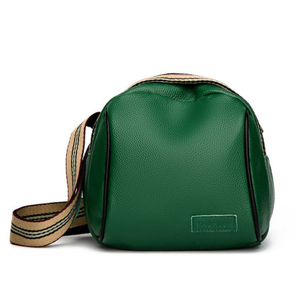 Sac Carré Chic en Cuir