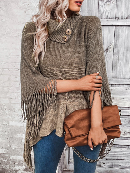 Poncho Bohème Dégradé